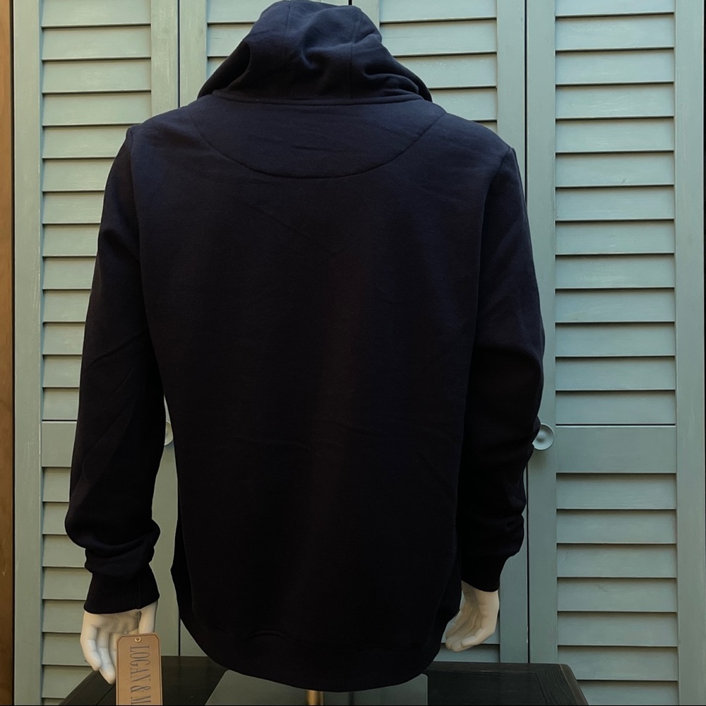 Logan & Martin Men’s Fleece Hoodie - Picture 3 of 9